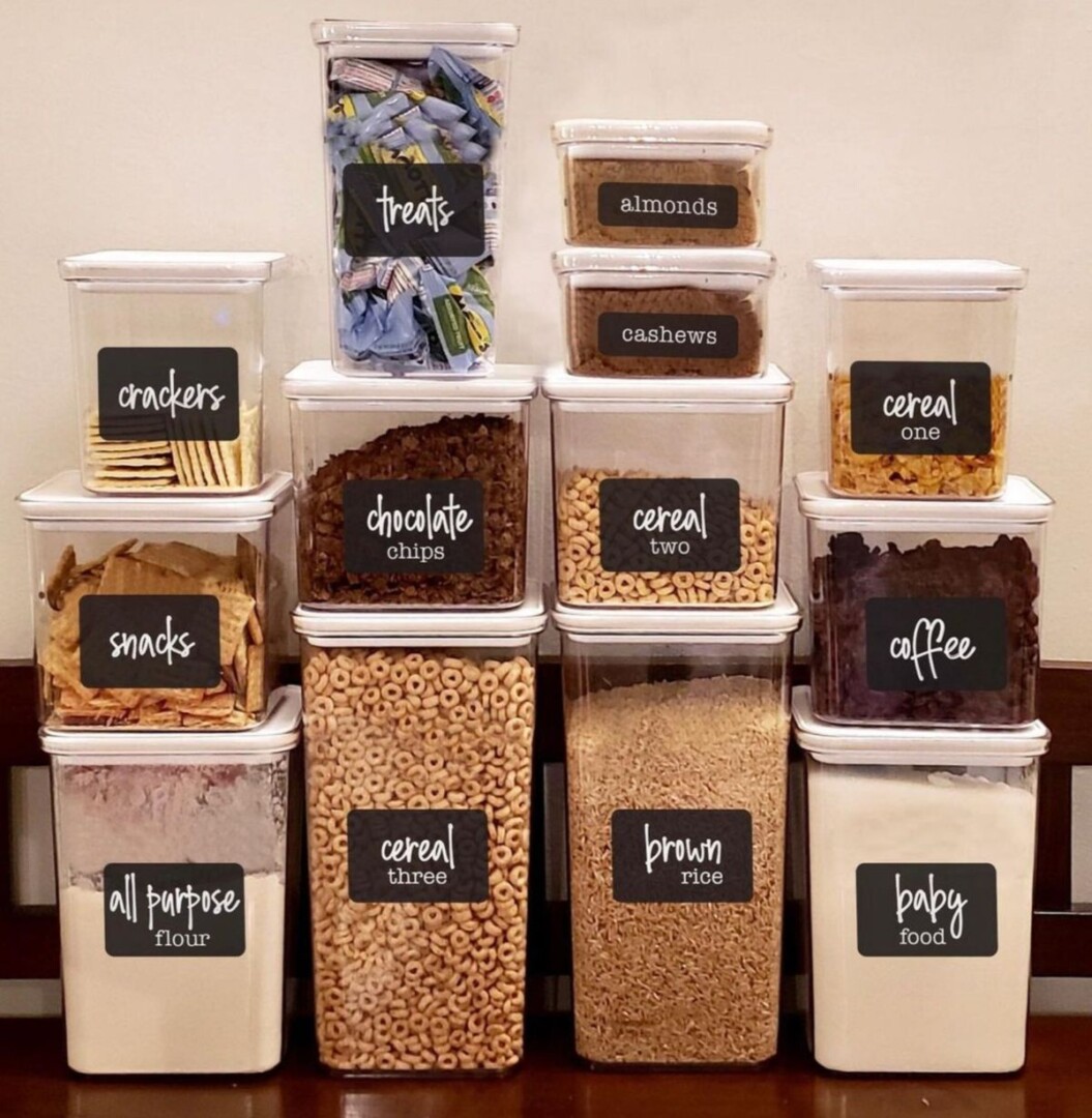 Less Than R200 Storage Containers 21 Cheapest Kitchen Organizing Hacks for Less than $20 - Craftsy Hacks