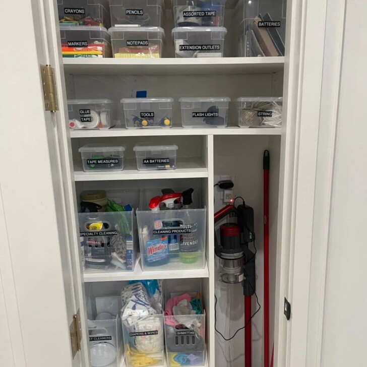 Curated visual reference: Visual Reference: 21 Brilliant Utility Closet Organization Ideas