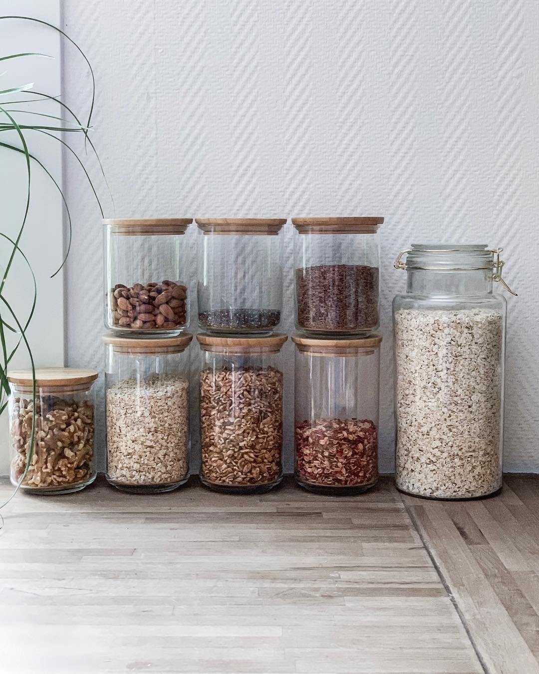 Glass Jars for Dry Food