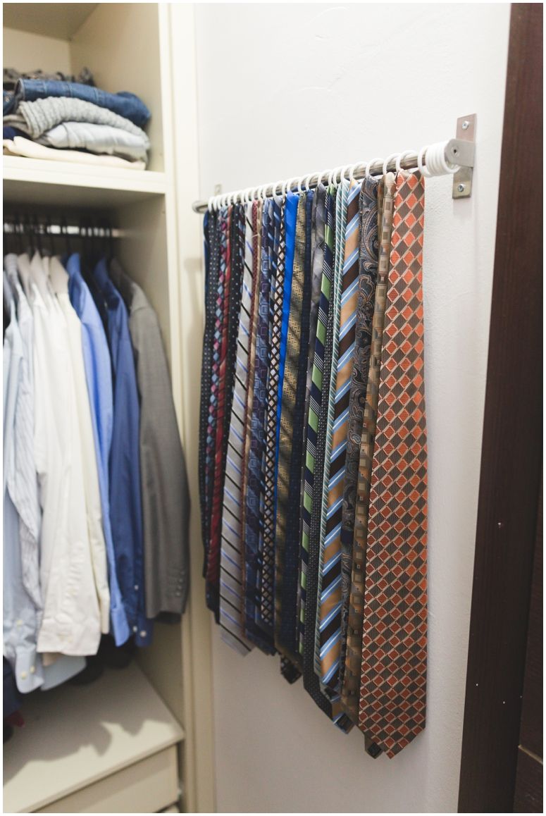 Ikea Hack Tie Organizer