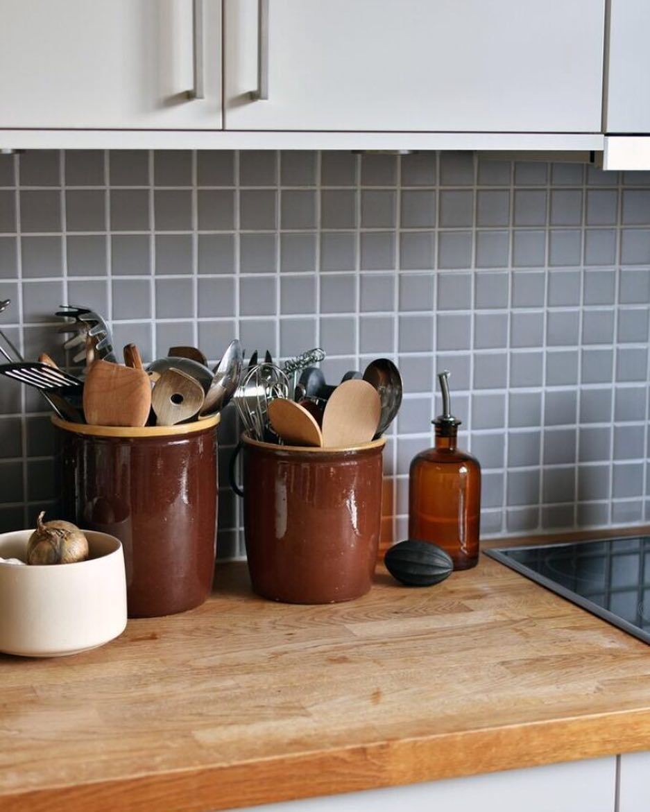 ceramic pots for utensils