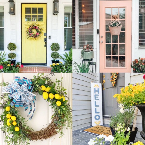 summer front door decor