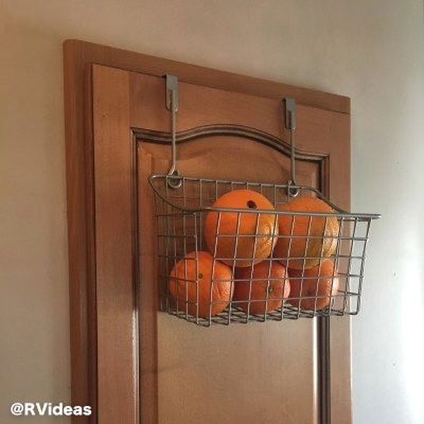 Over The Door Wire Basket