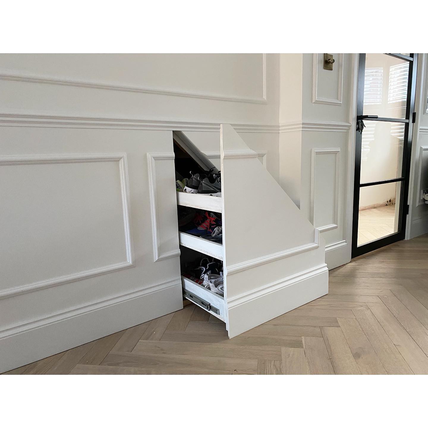 pop out shoe storage