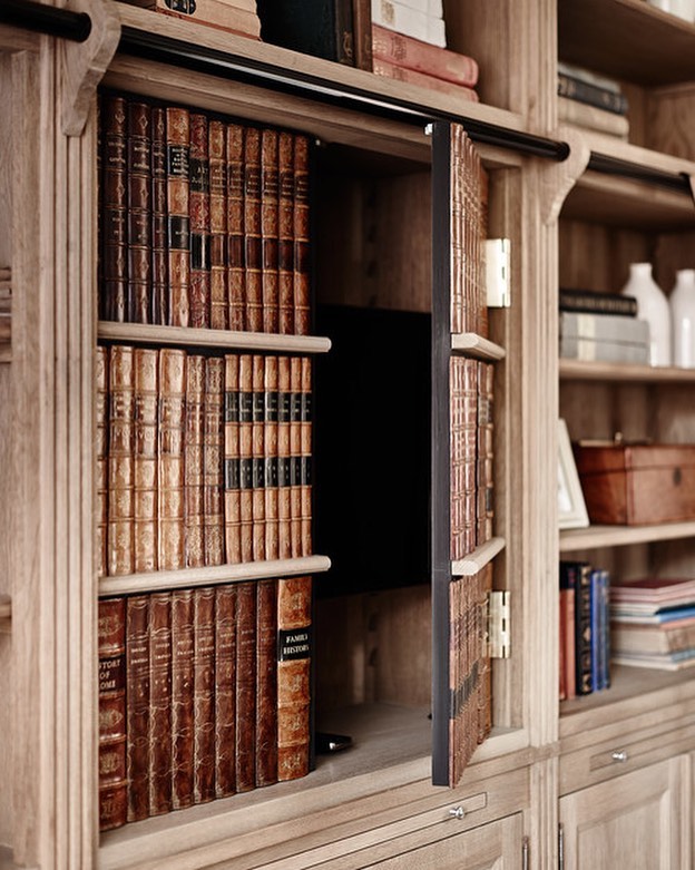  Faux Library Storage Shelf