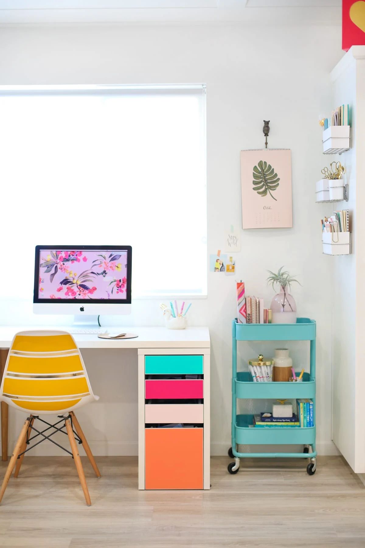 No-Paint Colorful Drawers