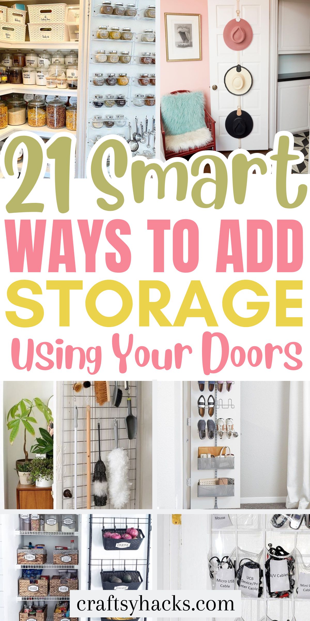 Door Storage Ideas