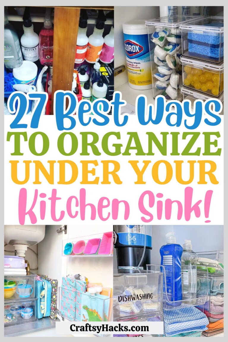 Creative Kitchen Sink Area Organization Ideas for a Functional and Stylish Workspace