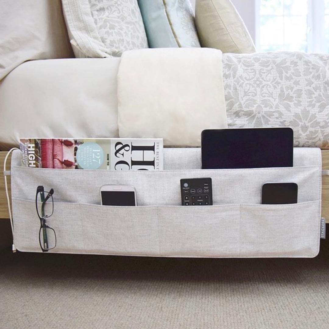 Fabric Bedside Organizer