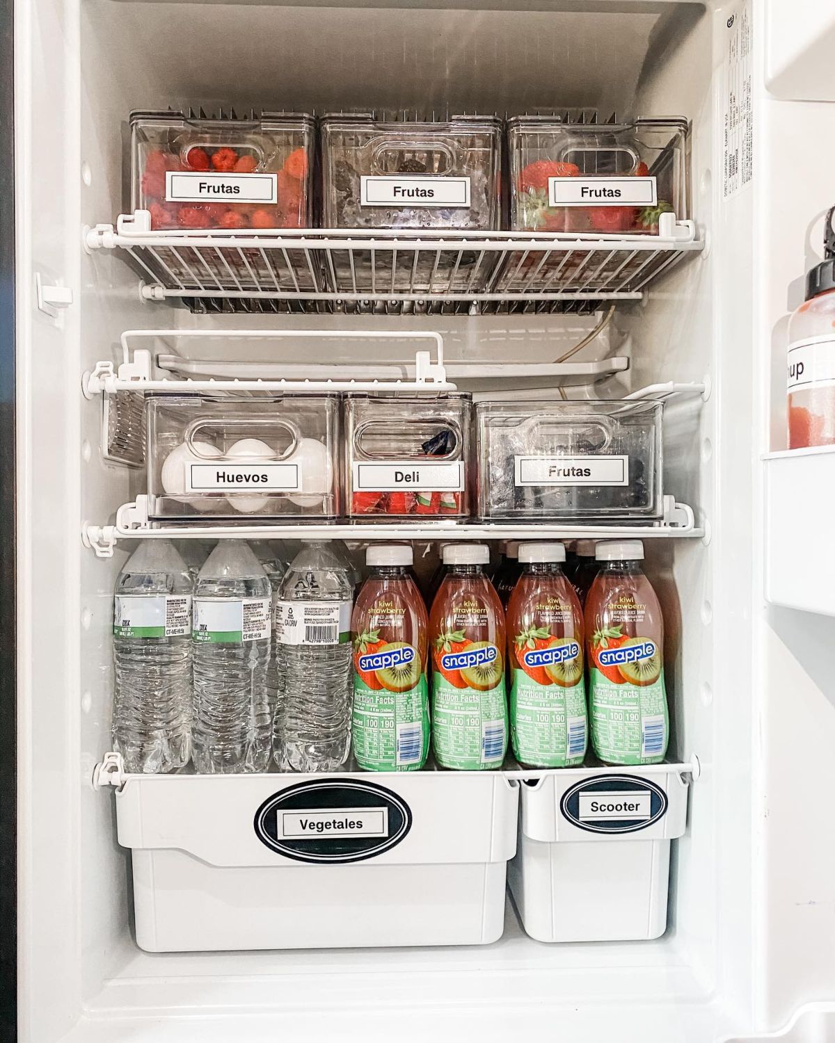 Organize your Fridge into Zones