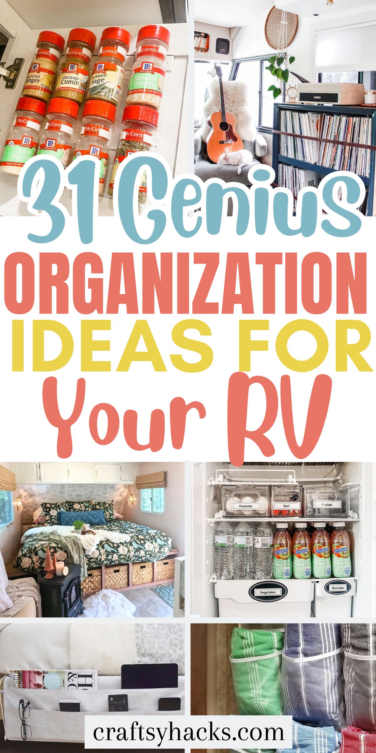 Organization Ideas for your RV
