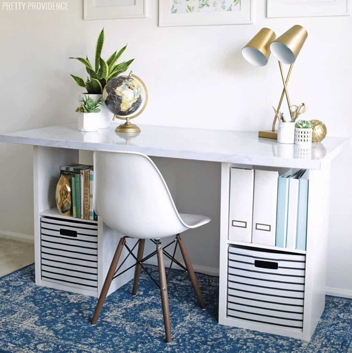 Cube Storage Desk