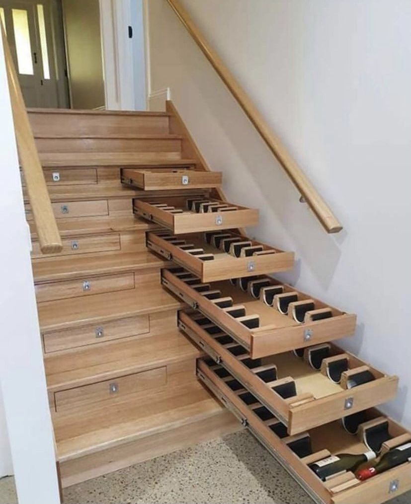 stair drawers