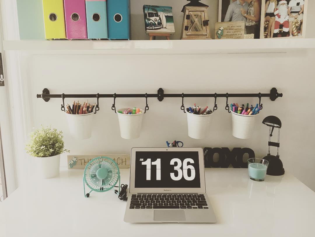 Hanging Crayon Storage
