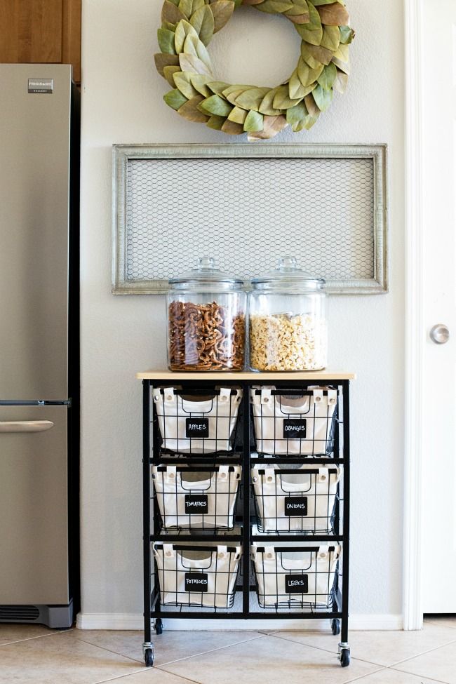 Basket Kitchen Storage System