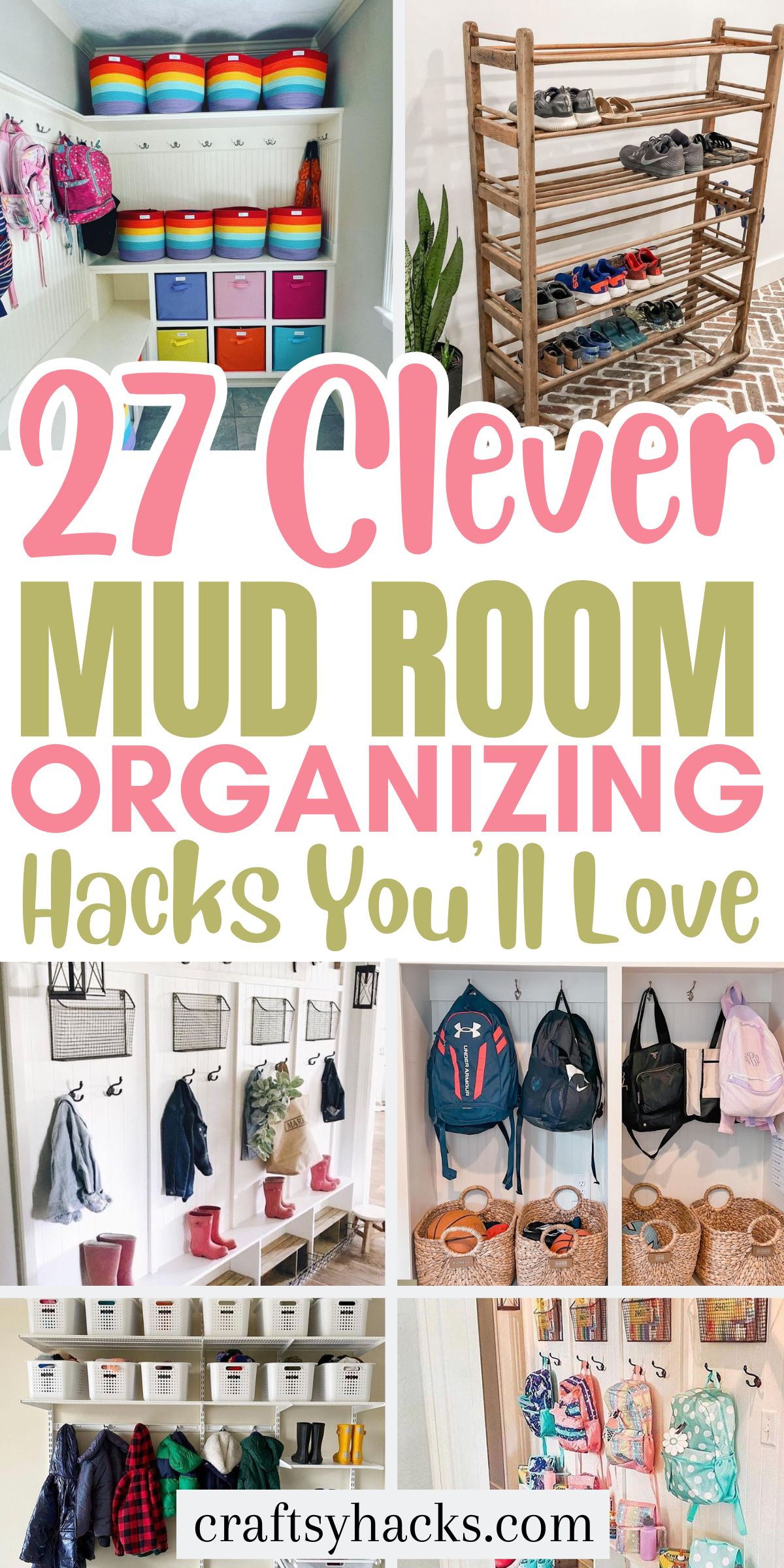Mud Room Organizing Hacks