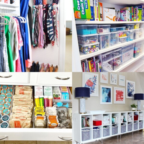 ways to organize a home on a budget