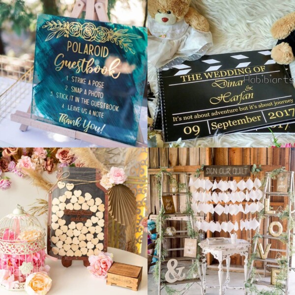 wedding guest book ideas