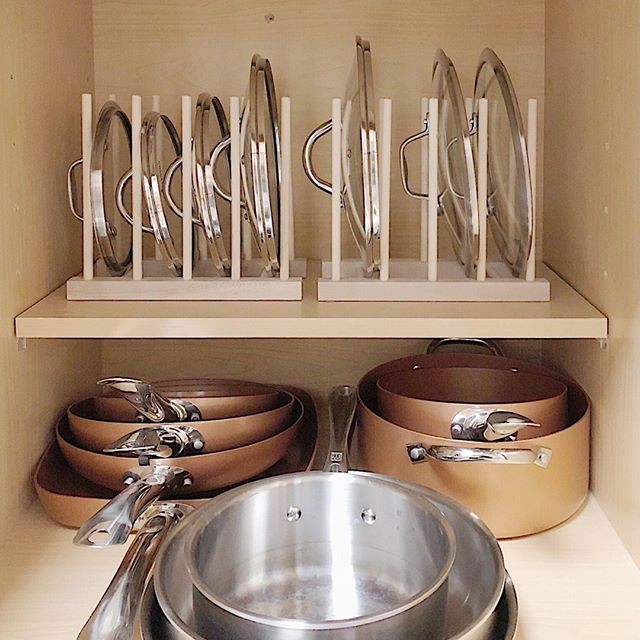 Pan and Lid Storage