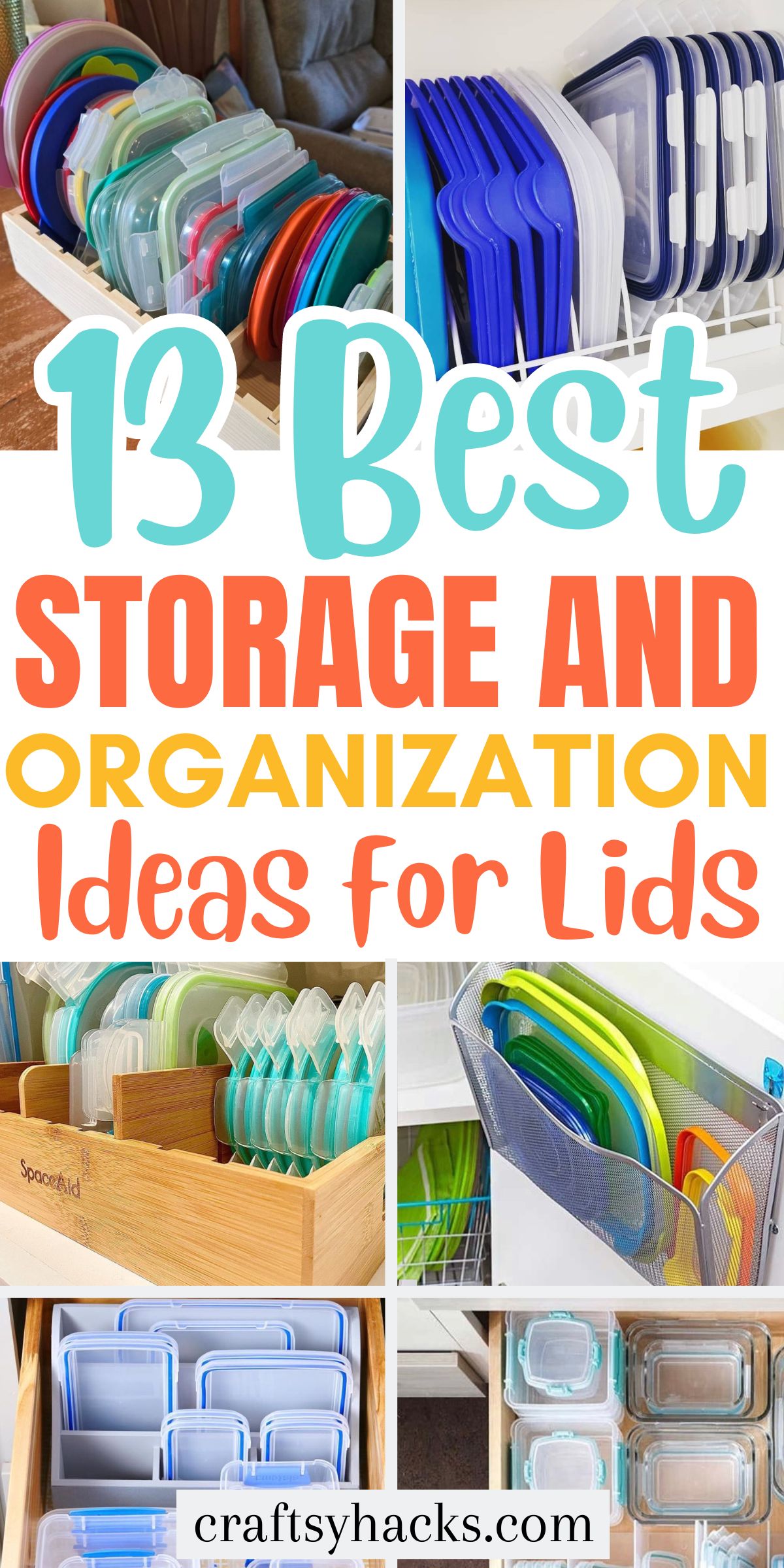 Lid Storage and Organization