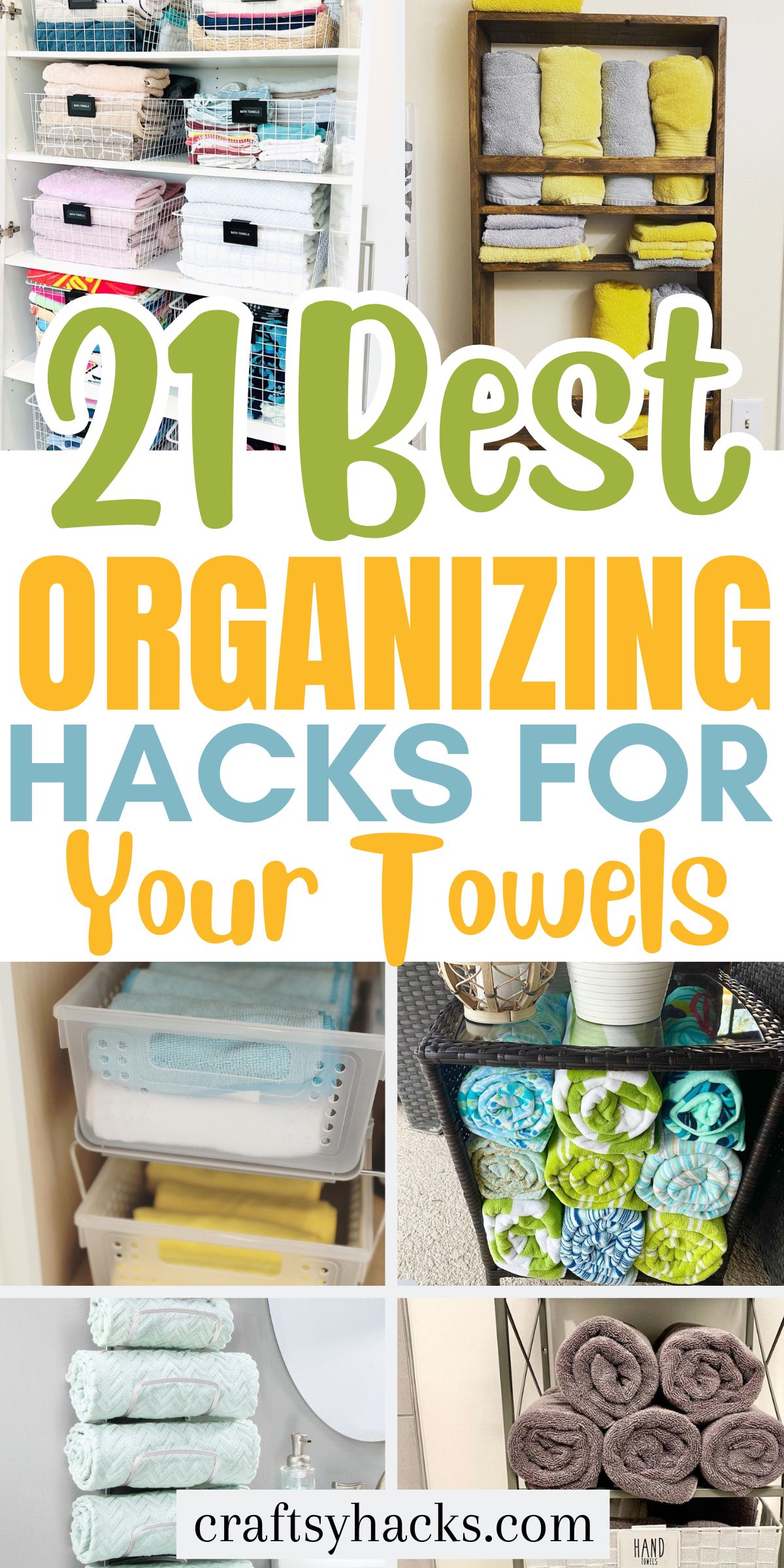 towel Organization Ideas