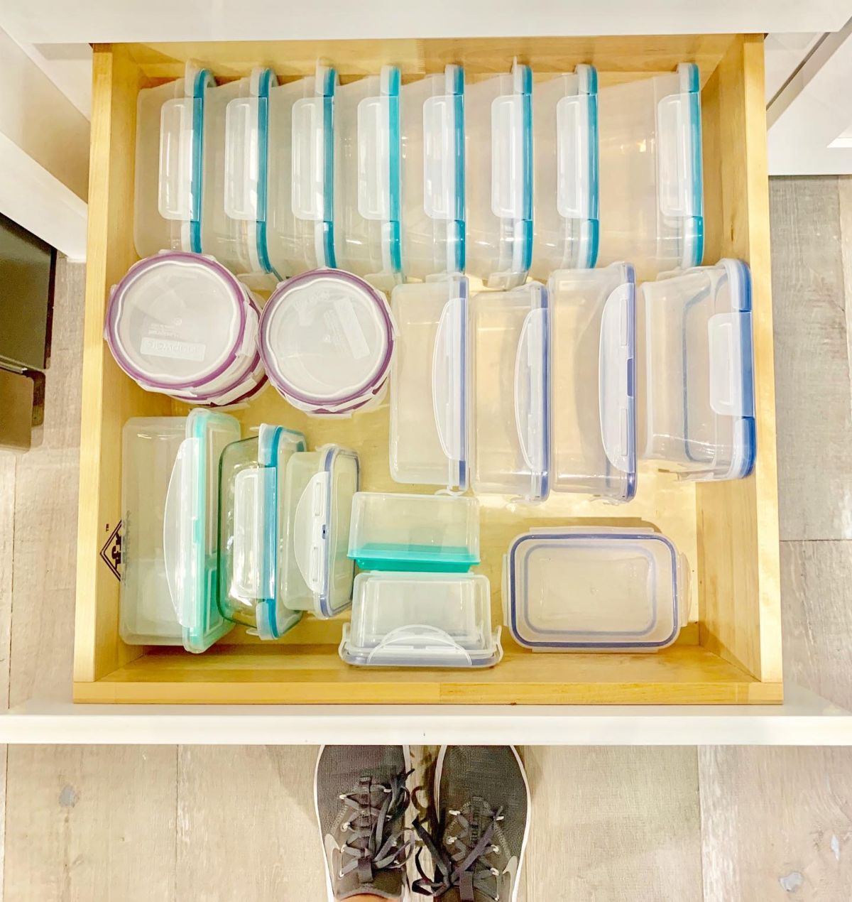 Store Bowls with the Lids On