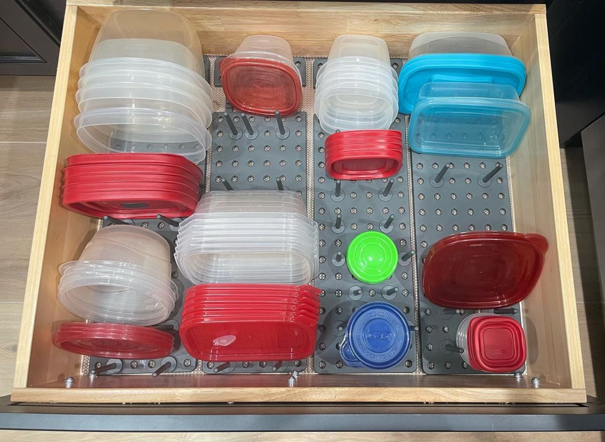Pegboard Drawer Organizer