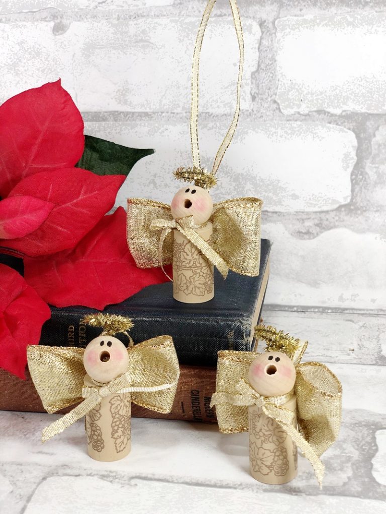 Recycled Cork Angel