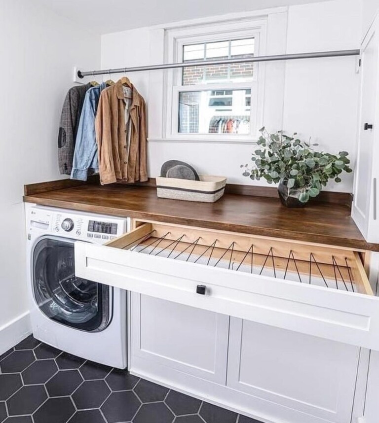 21 Genius Ways to Organize a Small Laundry Room - Craftsy Hacks