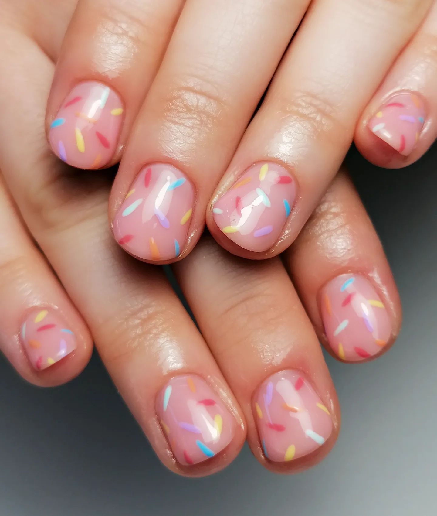 sugar sprinkle nails