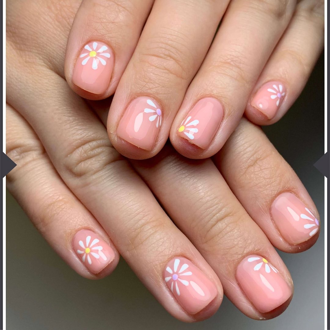 spring short nails