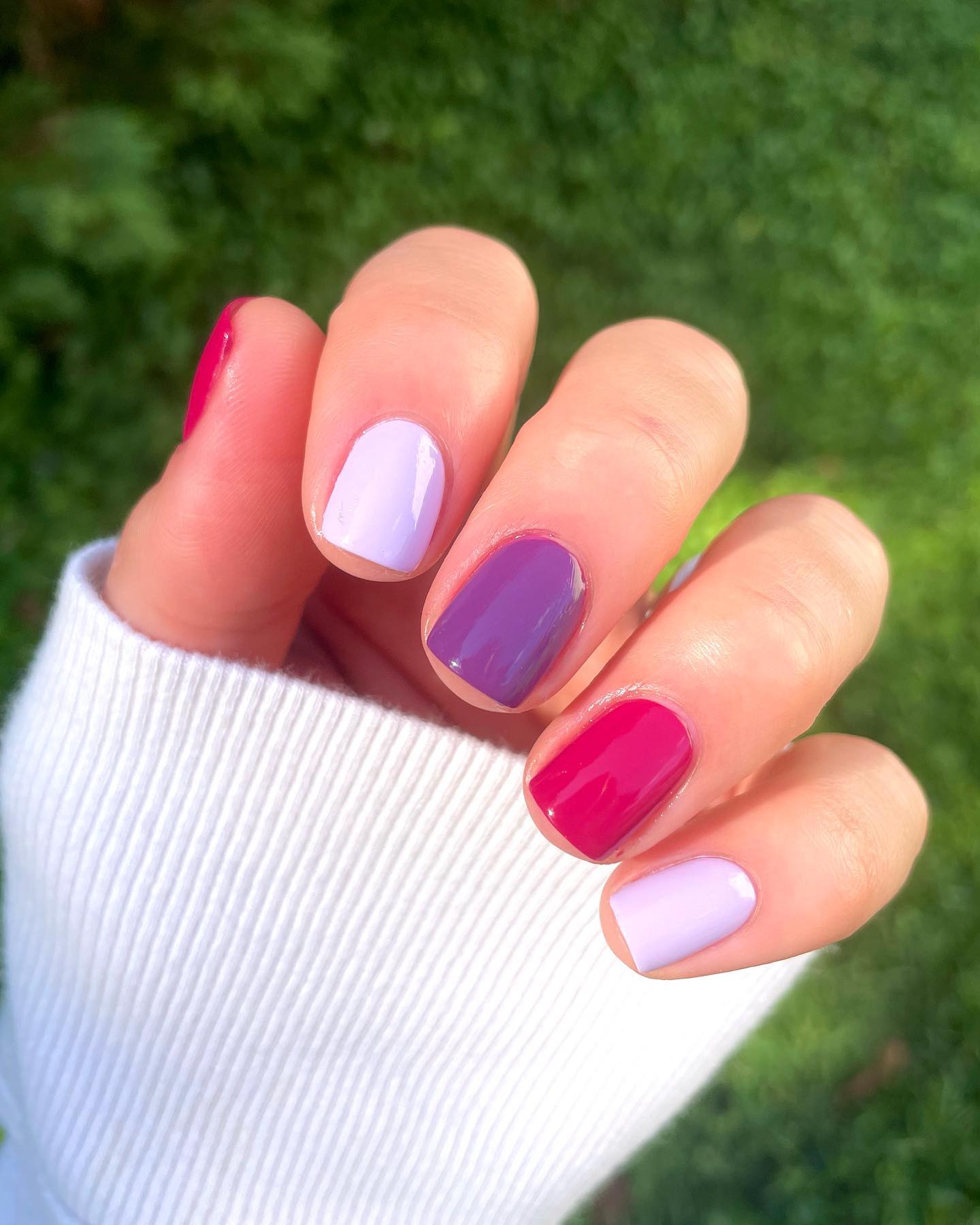 skittle nails