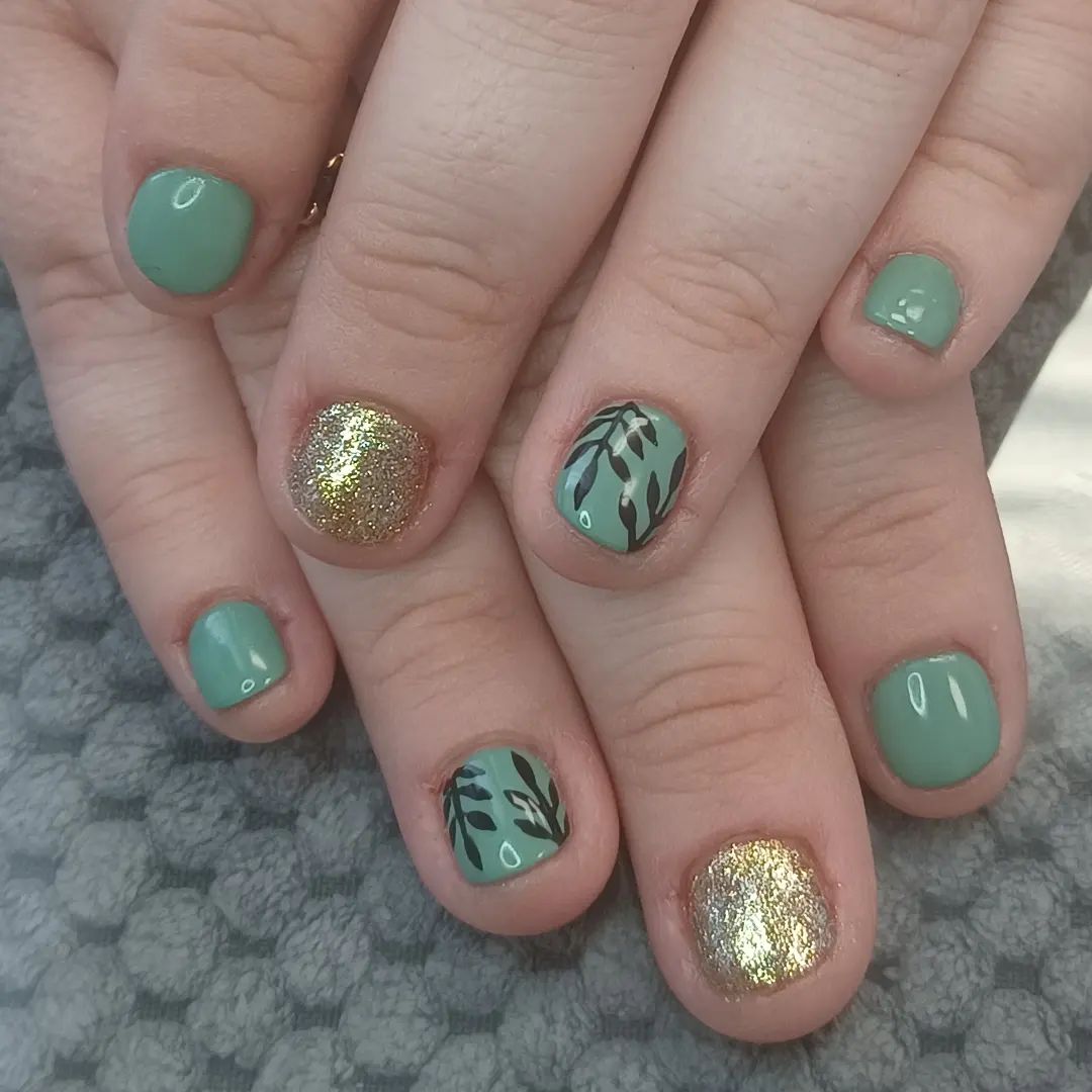 green and gold