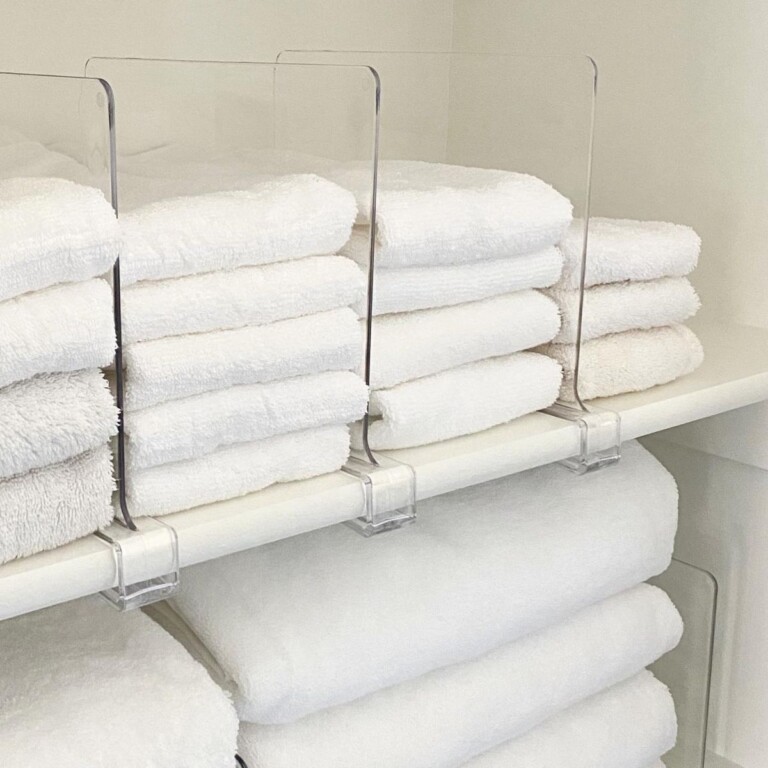 21 Smart Linen Closet Organizing Ideas - Craftsy Hacks
