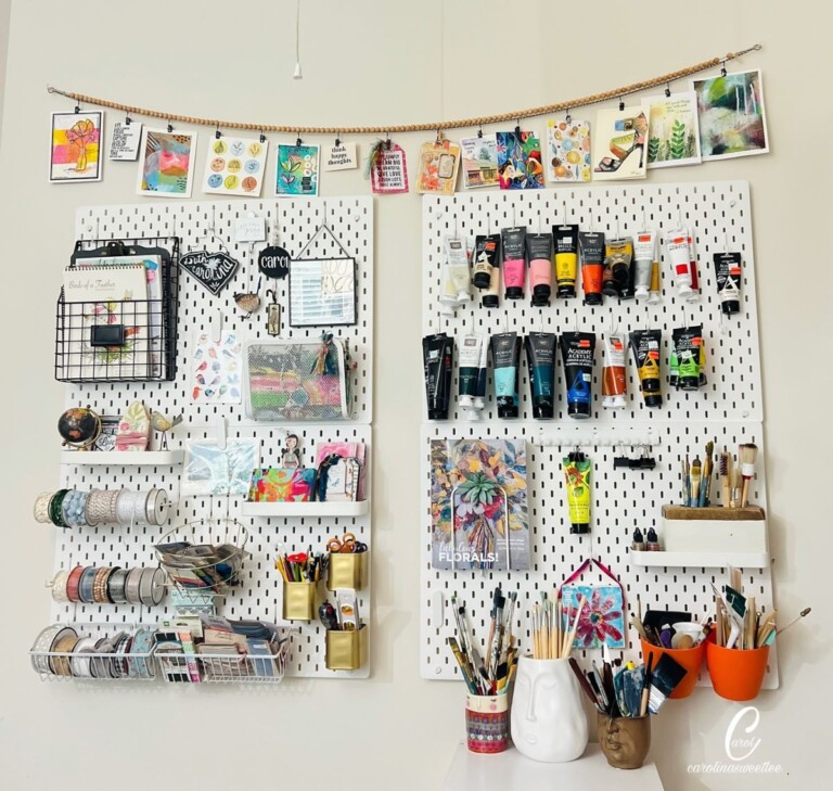 17 Clever IKEA Craft Room Organization Ideas - Craftsy Hacks