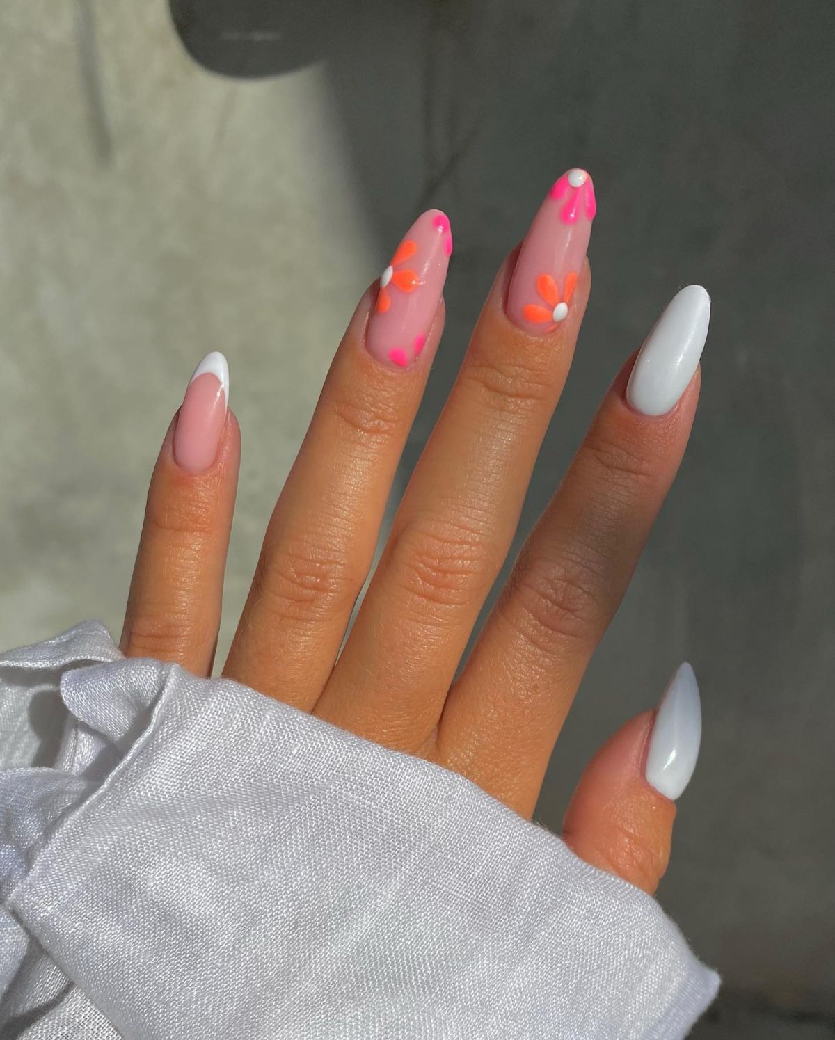 Spring Mixed Mani