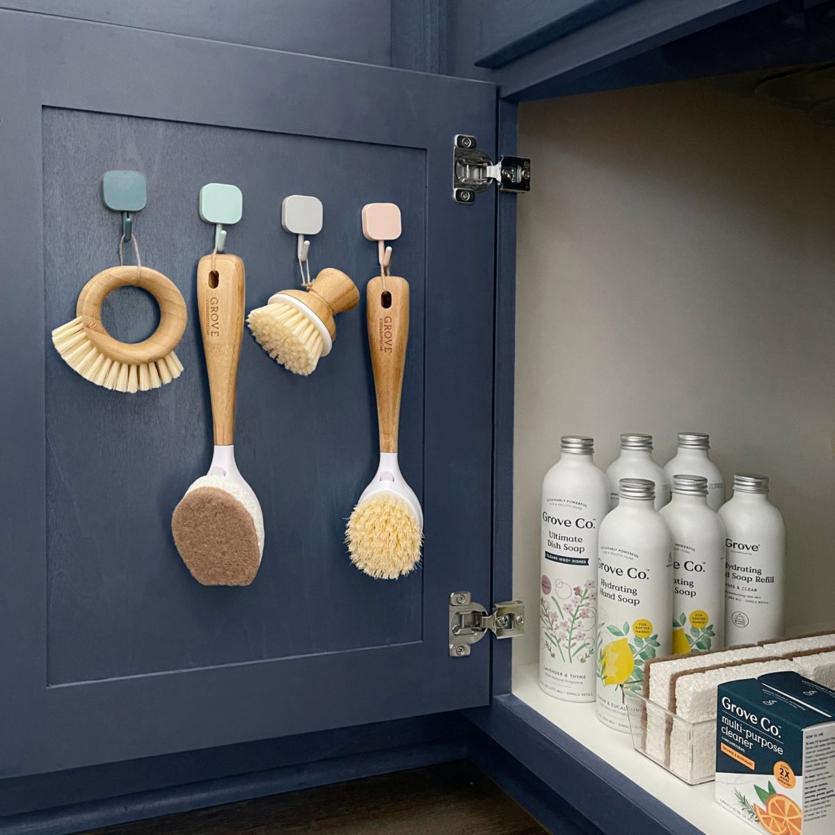 10. Hanging Cleaning Brushes
