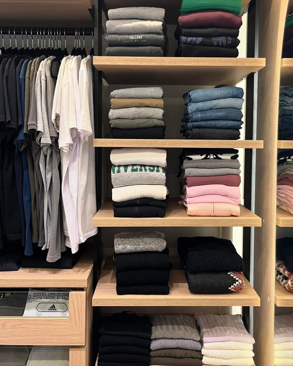 11. Wooden Shelves