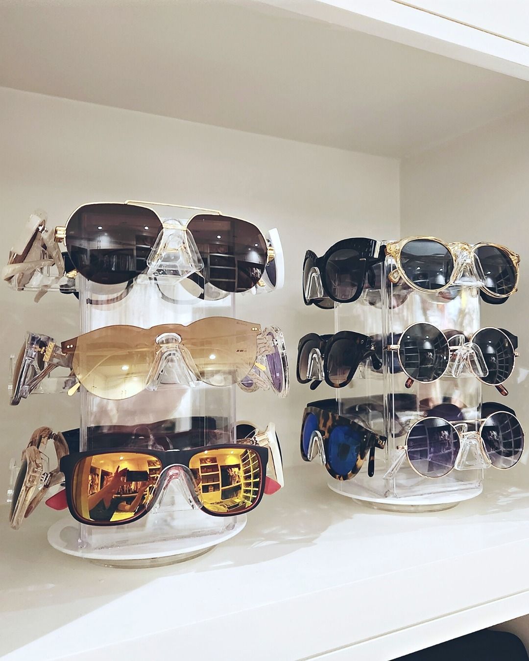 sunglasses organizer