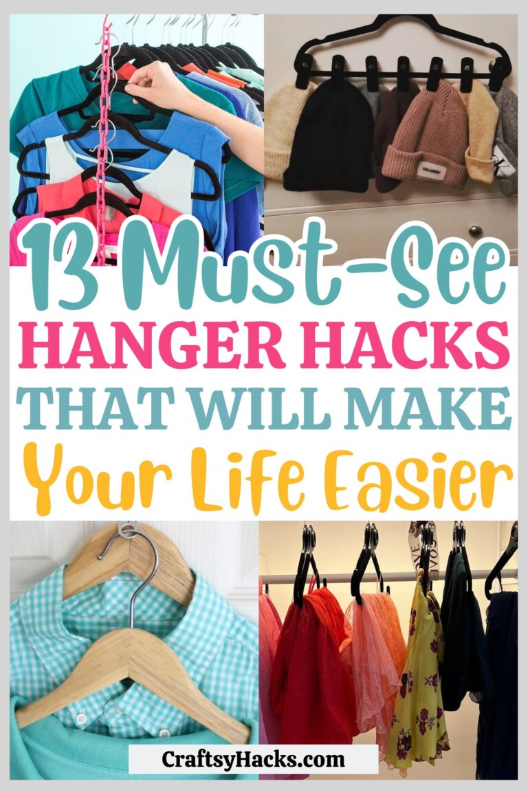 13 Hanger Hacks That Will Make Your Life Easier - Craftsy Hacks
