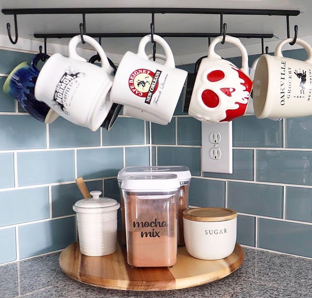 15. Hanging Mug Rack