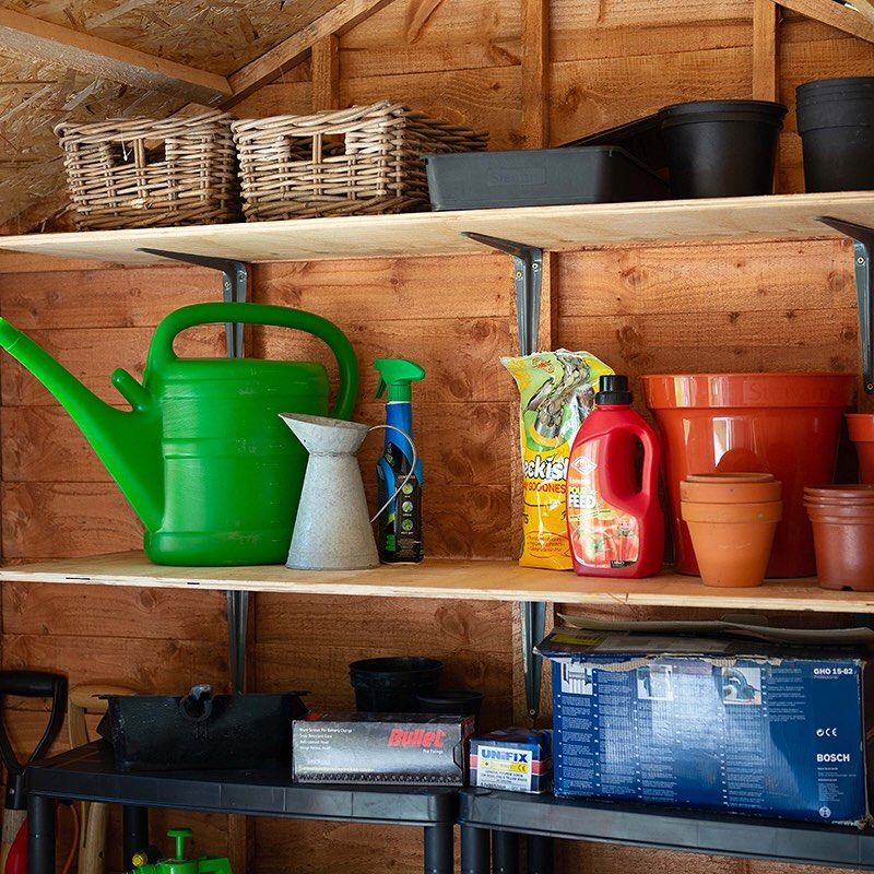 16. Shed Shelves
