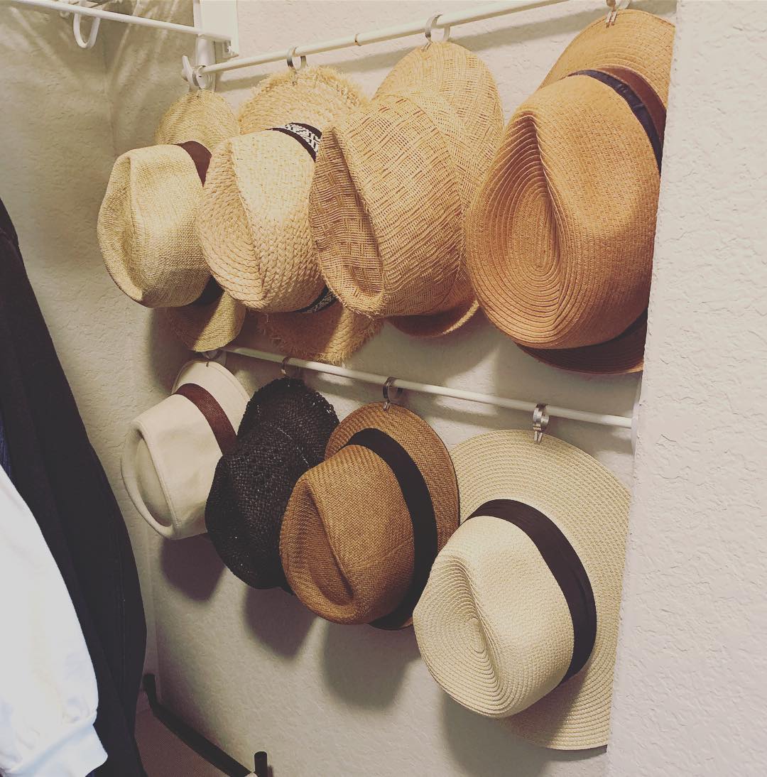 19. Hat Organizer