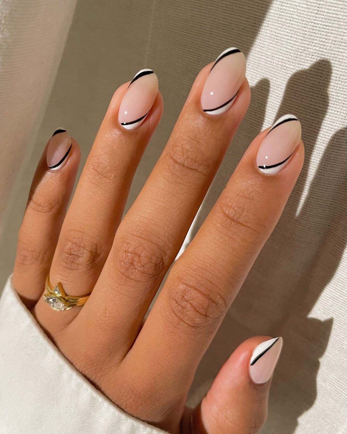 2. Black and White Accents