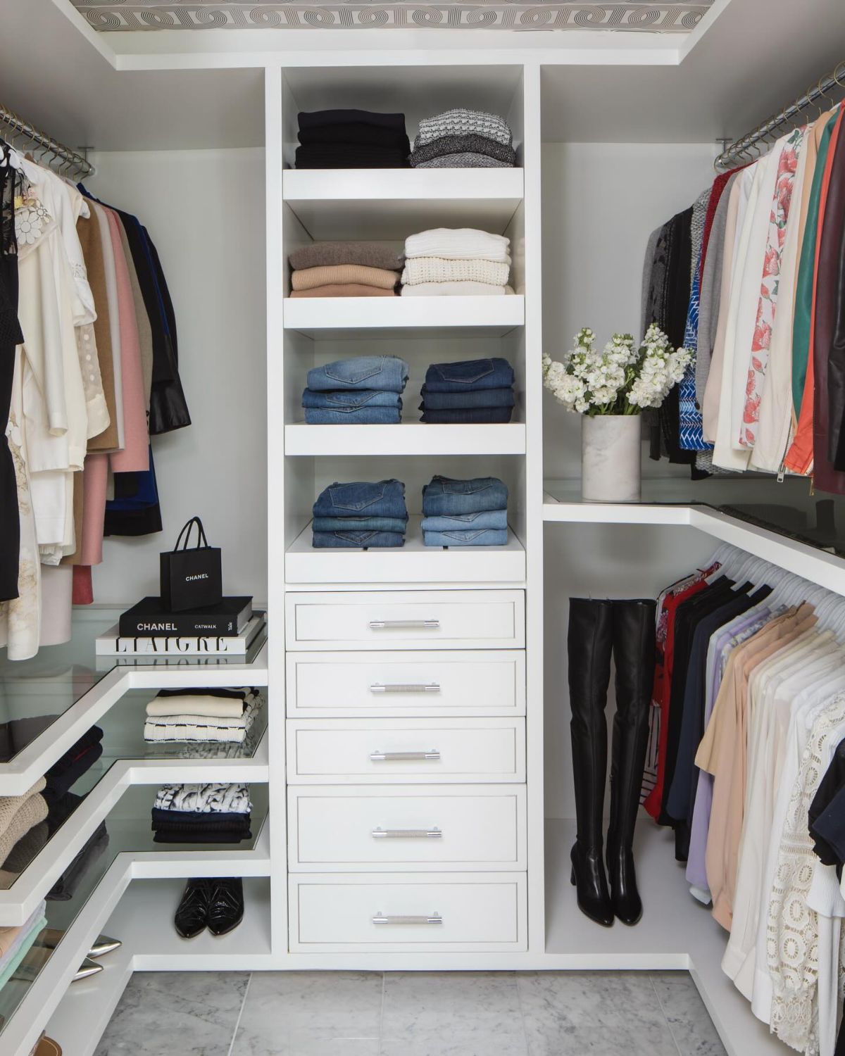 2. Custom Built Closet Storage