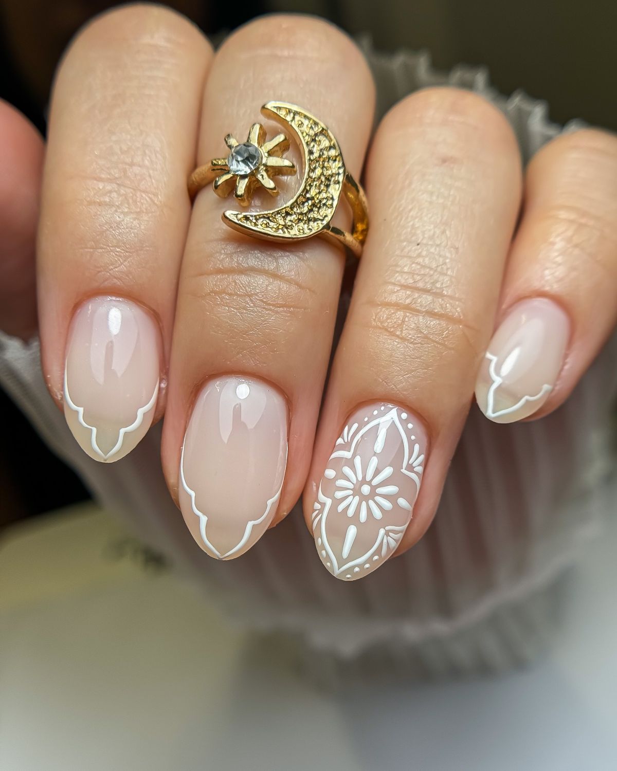 2. Cute and Natural Nude Nails