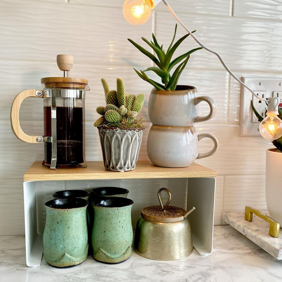20. Counter Coffee Station