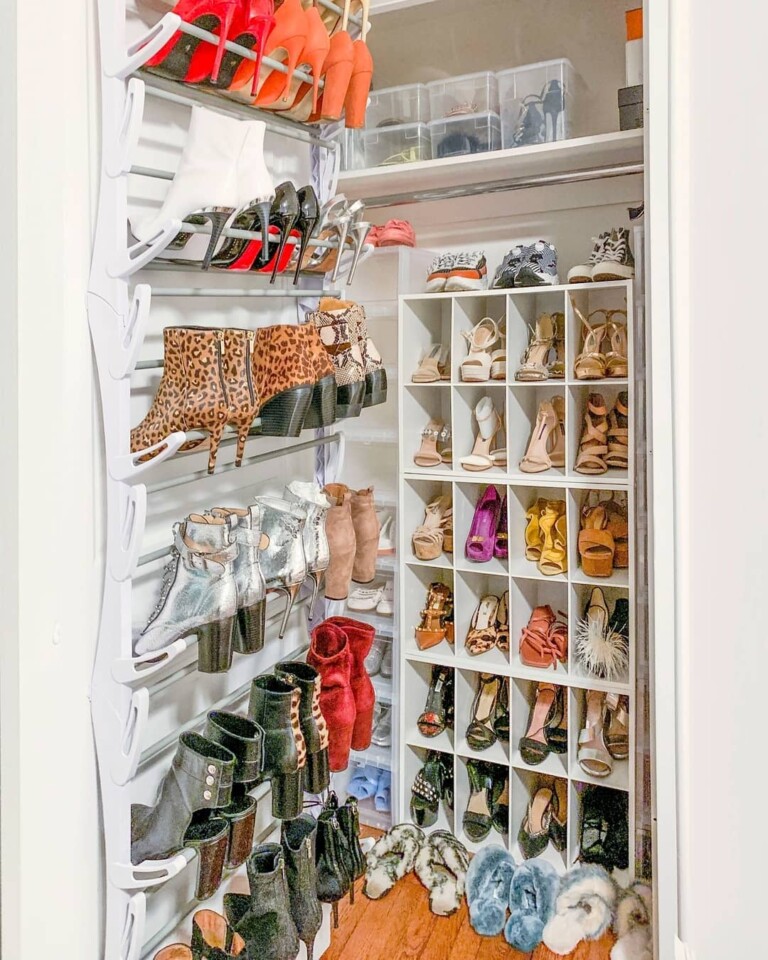 27 Space-Saving Closet Wall Storage Ideas - Craftsy Hacks