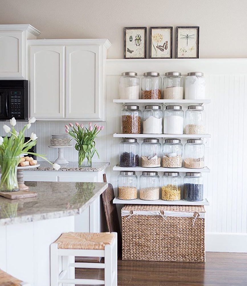 23. Kitchen Open Shelving