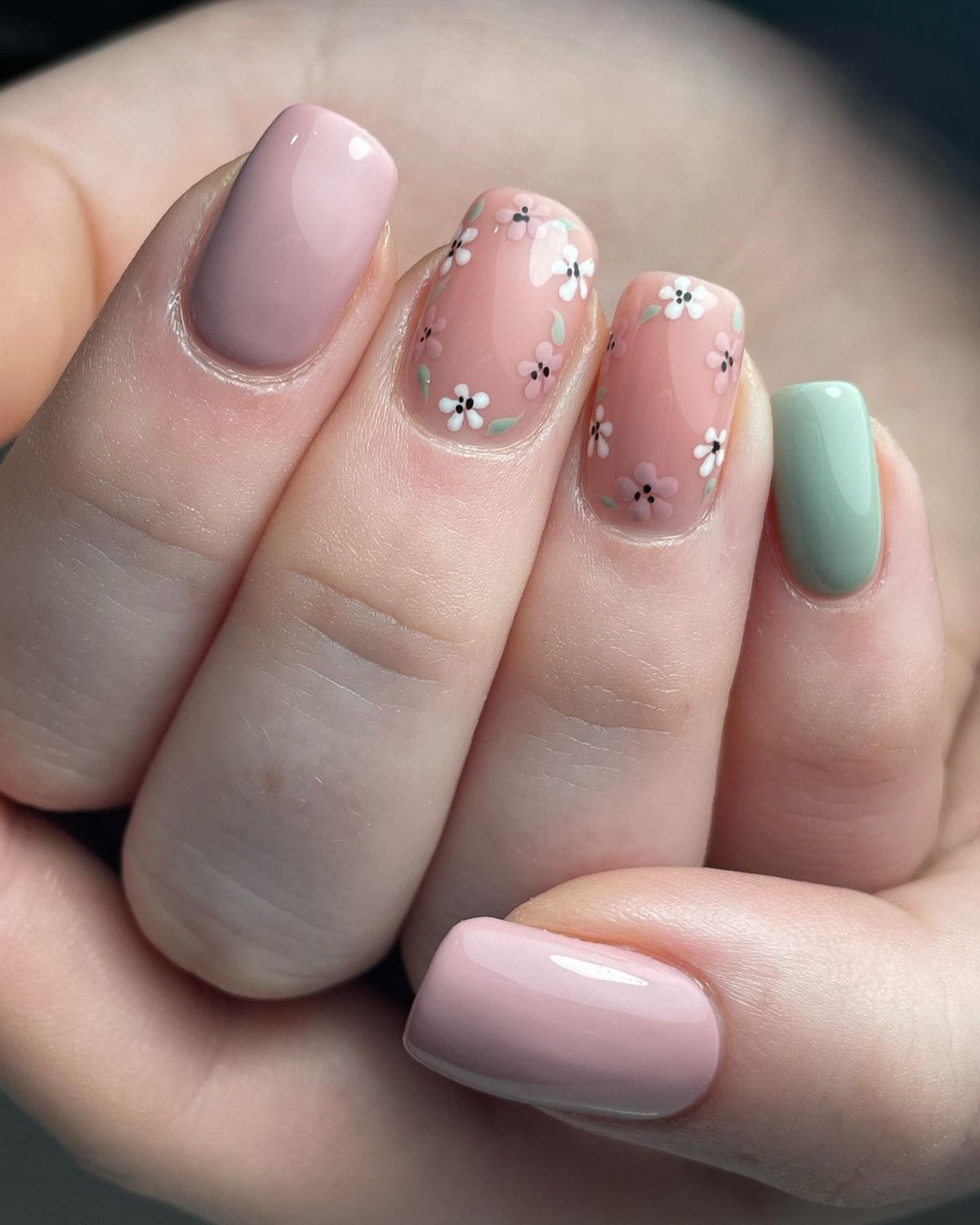 Pink & Sage Florals